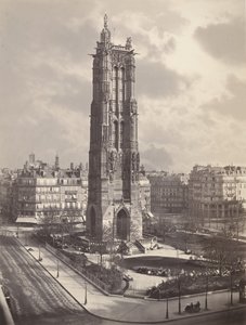 La Tour St. Jacques La Boucherie in Parijs door Charles Soulier