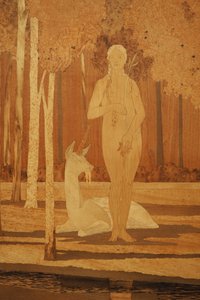 De Dame en de Eenhoorn door Charles Spindler