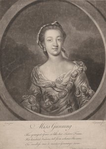 Juffrouw Catharine Gunning door Charles Spooner