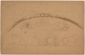 Studies voor Lunetten [recto]