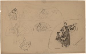 Studies voor een Lunet