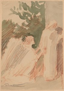 Studie voor een Paneel door Charles Sprague Pearce