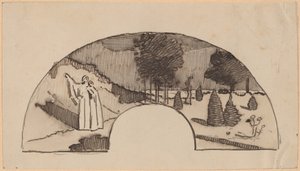 Studie voor een Boog door Charles Sprague Pearce