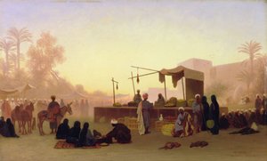 Caïro, Egypte door Charles Theodore  Frere