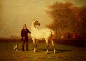 De jacht door Charles Tschaggeny