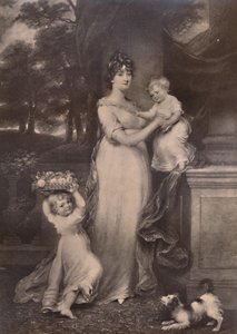 Maria Scott-Waring en haar dochters