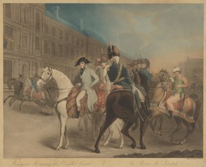 Bonaparte inspecteert de Consulaire Garde (La Revue du Quintidi)