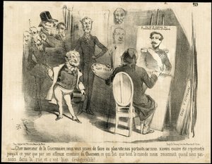 Illustratie van Charles Vernier in Le Charivari
