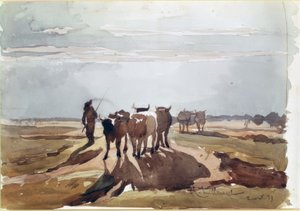 Die Ochsen von Charles Vuillermet