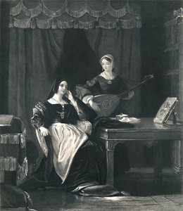 Koningin Katherine Koning Hendrik VIII, c1870