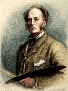John Everett Millais, Britse kunstenaar, c1880-1882 door Charles Waltner