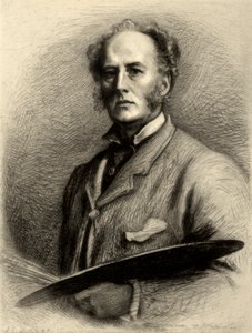 John Everett Millais, Britse kunstenaar, ca. 1880-1882 door Charles Waltner