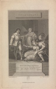 Veel gedoe... Act IV, Sc. 1 door Charles Warren