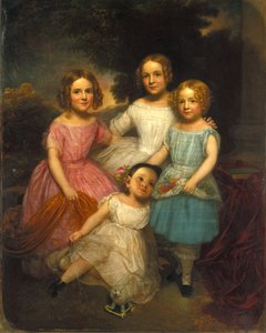 Adrian Baucker Holmes kinderen, ca. 1850