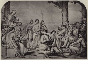 Het Beroep van de Eiser bij het Eerste Juryproces door Charles West (after) Cope