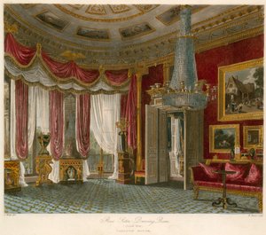 Roze satijnen salon, Carlton House, Londen