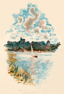 Windsor kasteel vanaf de Brocas