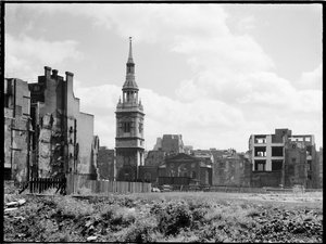 St Mary-le-Bow Kerk, Cheapside, City en County van de City of London, GLA door Charles William Prickett