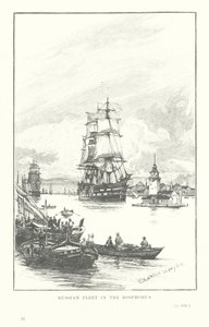 Russische vloot in de Bosporus