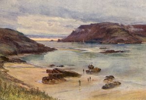 Salcombe Haven (kleur litho)