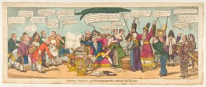 Hocus Pocus of tovenaars die de wind oproepen, 1 oktober 1814 door Charles Williams