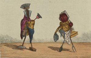 Implements Animated, Plaat 2, opgedragen aan de dienstmeisjes en koks van het Verenigd Koninkrijk, september 1811 door Charles Williams