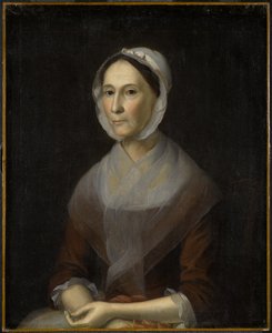 Portret van mevrouw William Strachan, ca. 1770-1772 door Charles Willson Peale