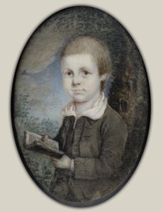 Portret van een jonge jongen door Charles Willson Peale