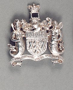 Victoriaans livrei-insigne, 1841 door Charles and Storer Reily