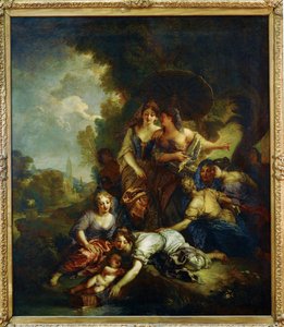 Moise sauve des eaux - Mozes gered van de rivier ...
