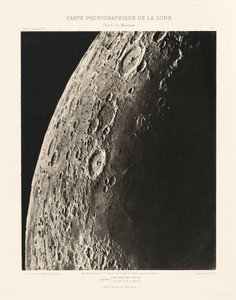Carte photographique de la lune, planche I (Fotografische Kaart van de Maan, plaat I),23 februari
