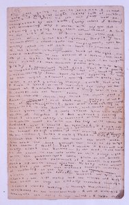 Pagina uit het Roe Head Journal, 11 augustus 1886 door Charlotte Bronte