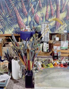 Atelier van de kunstenaar