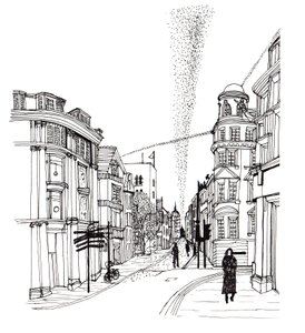 Cornmarket Street, 2019 door Charlotte Orr