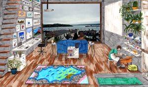 Coronamaison, 2020 door Charlotte Orr