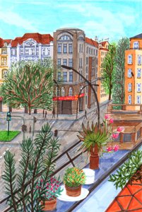 Sonnenallee, Berlijn door Charlotte Orr