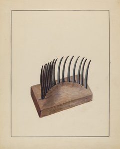 Kam (Voor Landbouwkundig Gebruik) door Charlotte Winter