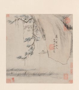 Twee landschappen door Cheng Jiasui