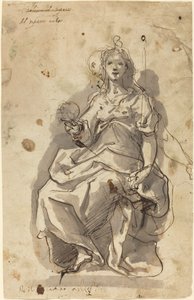 Gerechtigheid door Cherubino Alberti