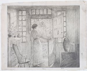 De Nederlandse deur door Childe Frederick Hassam