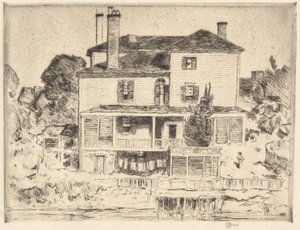 Een herenhuis in Portsmouth, 1916