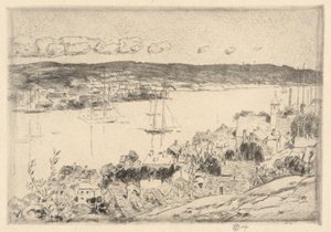 Gloucester door Childe Hassam