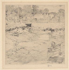Oude Kant door Childe Hassam