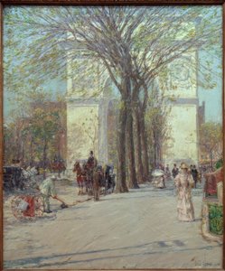 Washington Arch, Lente