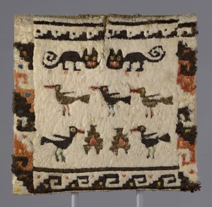 Gevederde tuniek, A.D. 1470-1532 door Chimu Culture