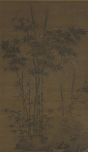 Bamboe en mussen, Yuan- of Ming-dynastie, laat 14e eeuw