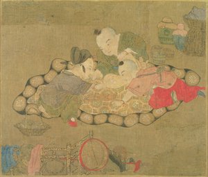 Spelende kinderen, Ming-dynastie, 1500