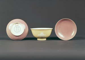 Ronde kom, Chien Lung periode (1736-95)