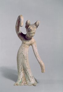 Grafbeeld van een danseres, Tang-dynastie (618-907)