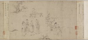 Illustraties van de zevende maand uit de Oden van Bin, Song-dynastie of Yuan-dynastie, midden 13e-midden 14e eeuw